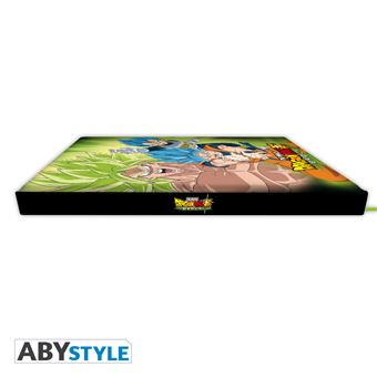 Cahier A5 Dragon Ball Broly vs Goku et Vegeta