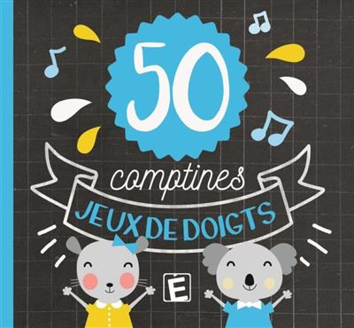 50 comptines jeux de doigts/digipack