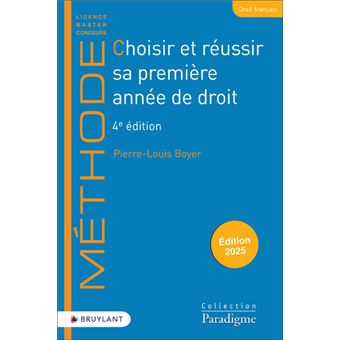 Choisir et réussir sa première année de droit
