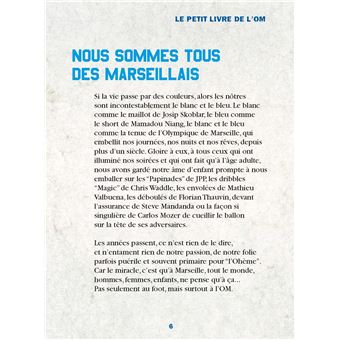 Livre olympique de Marseille