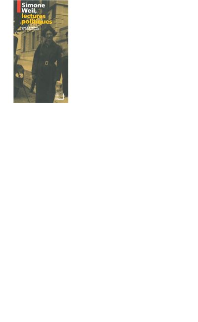 Simone Weil, lectures politiques
