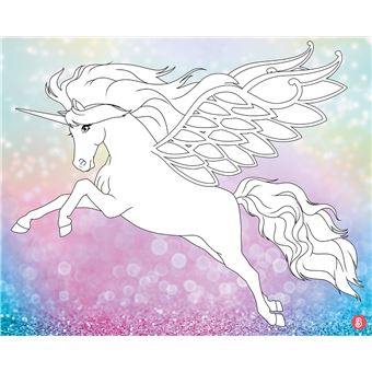 Licornes de rêve - Carnet créatif - Magie des paillettes