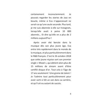 "Croyez en vous, croyez en vos rêves", Eva