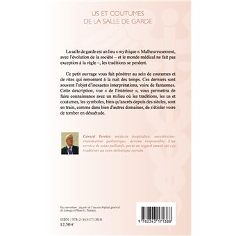 Us et coutumes de la salle de garde