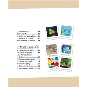 Je joue avec l'eau