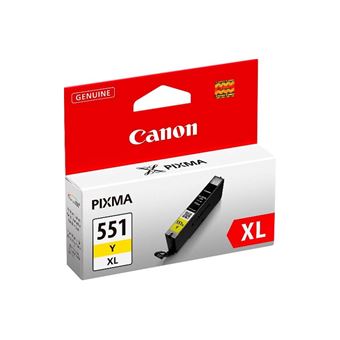 cartouche d'encre canon cli-551 jaune xl - 1