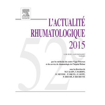 L'actualité rhumatologique 2015 - 1