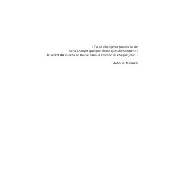 S'installer dans l'écriture