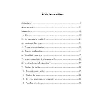 S'installer dans l'écriture