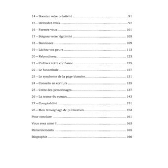 S'installer dans l'écriture