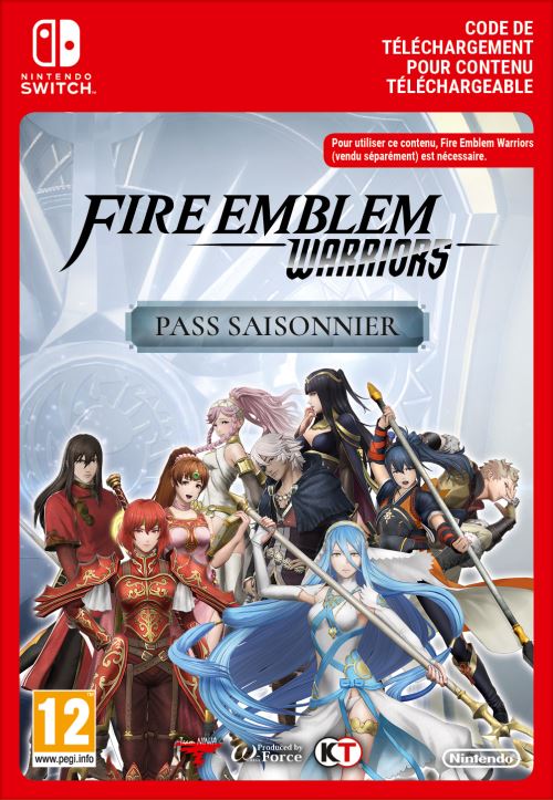Code de téléchargement extension DLC Fire Emblem Warriors Nintendo Switch