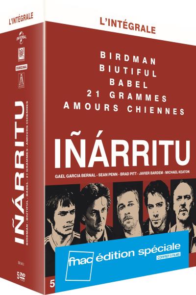 Coffret Inarritu 5 films DVD Edition spéciale Fnac