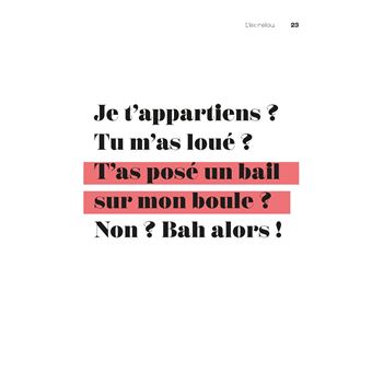 Les Balles perdues de David Voinson - Générateur de punchlines face aux relous