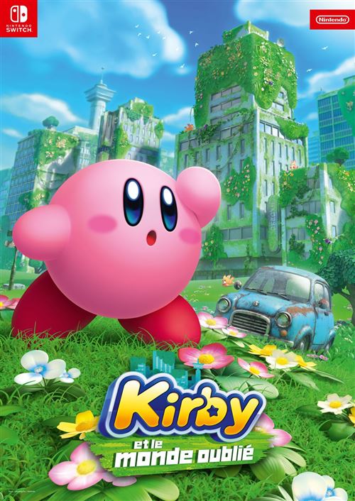 Poster Kirby et le monde oublié Nintendo Switch Jeux vidéo Achat