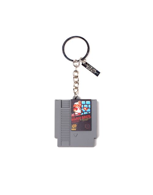 Porte Clés 3D Nintendo Cartouche De Jeux Super Mario