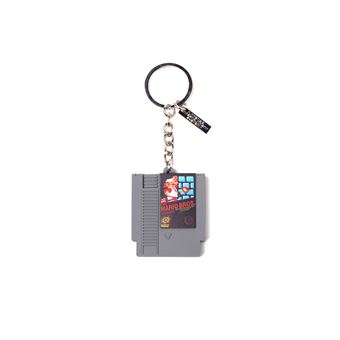 Porte-clés 3D Nintendo Cartouche NES Super Mario