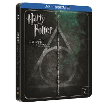 Harry PotterHarry Potter et les reliques de la mort Partie 2 Steelbook Blu-ray