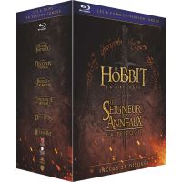 Coffret Middle Earth Extended Edition Light 6 films Blu-ray