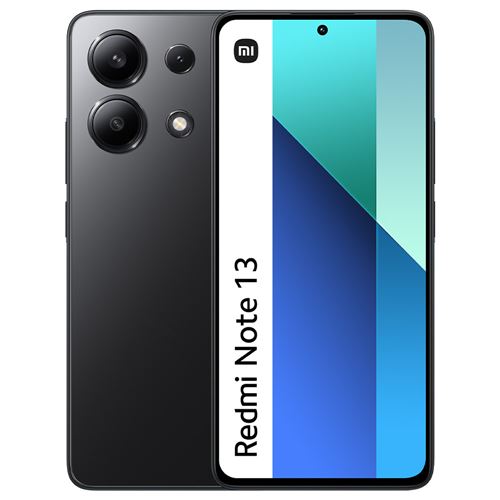 Smartphone Xiaomi Redmi Note 13 Double SIM 128 Go 6.67 Midnight Black - Proximus Pack