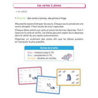 Ma pochette de maths CP - Les Pochettes Ateliers - Boîte de jeux manipulation