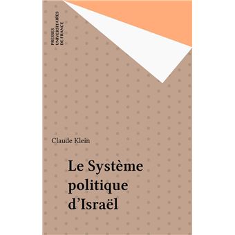 Le Système politique d'Israël - 1