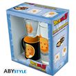 Coffret cadeau : verre, shooter, mini mug Boule de cristal Dragon Ball