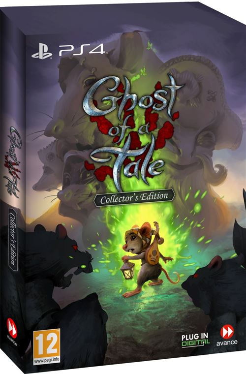 Pochette avant du jeu Ghost of a Tale Edition Collector PS4