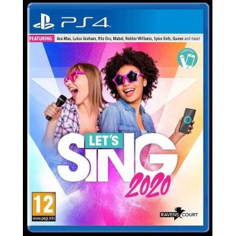 Let's sing 2020 + 1 microphone UK PS4
