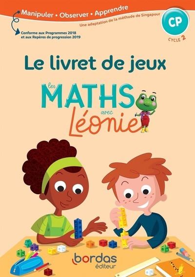 Le livret de jeux Les Maths avec Léonie CP 2019