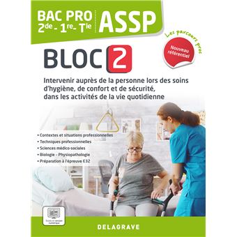 Les Parcours Pros - ASSP - Bloc 2 - 2de, 1re, Tle Bac Pro ASSP (2023) - Pochette élève