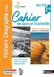 Histoire-Géographie EMC 1re Bac Pro - Cahier de cours et d'act. (Dialogues) - Livre + licence élève