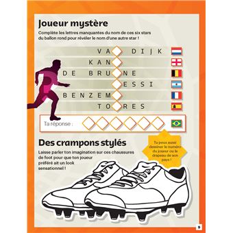 Coupe du monde de la FIFA, Qatar 2022, le cahier d'activités FIFA