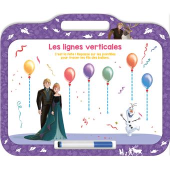 Disney - Reine des neiges 2 - Ardoise Je dessine mes premiers tracés (dès 3 ans)