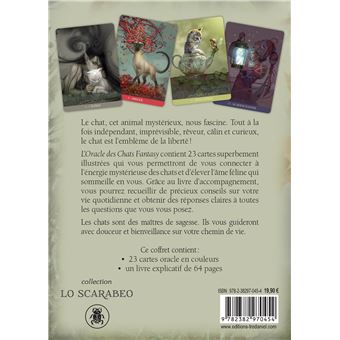 Coffret Oracle des chats fantasy