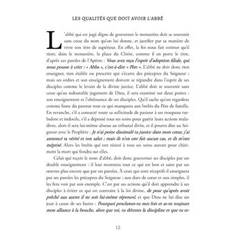 La Règle de Saint Benoît