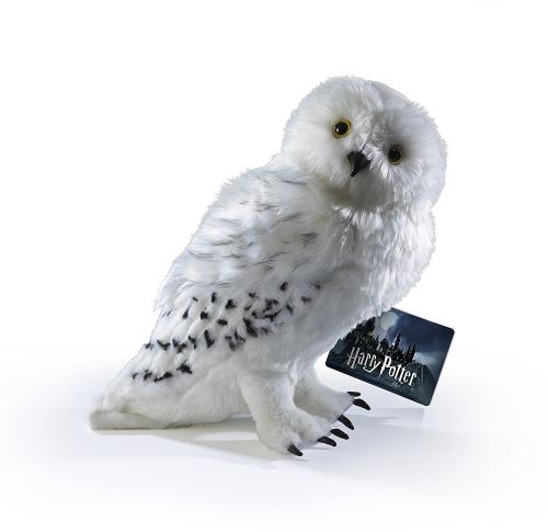 Peluche de 30 cm (12 pouces) de Hedwig de Harry Potter, Grande Peluche de  Chouette Blanche - Notre exclusivité