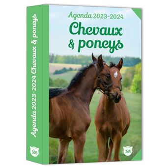 Agenda scolaire Chevaux et poneys 2023-2024