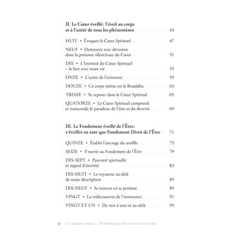 Le chemin direct - 30 pratiques pour susciter l'Eveil