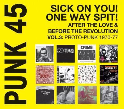 Punk 45 sick on you one way spit