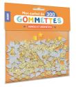 300 gommettes en or et en argent