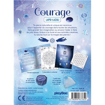 Magie des pierres - Courage - Lapis-Lazuli - Nouvelle édition