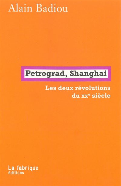 Pétrograd, Shanghai