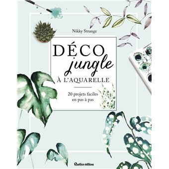 Déco jungle à l'aquarelle