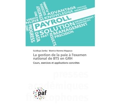 La gestion de la paie à l'examen national de BTS en GRH