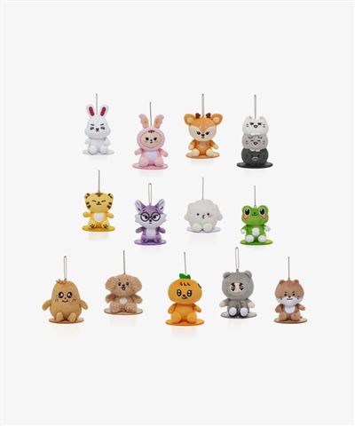 Magnet Plush Keyring Seventeen Foxdungee Miniteen - Seventeen