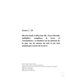 Soyez Féconds et Multipliez vous