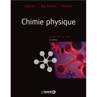 Chimie Physique 21 Broche Peter William Atkins Julio De Paula Jean Toullec Achat Livre Fnac