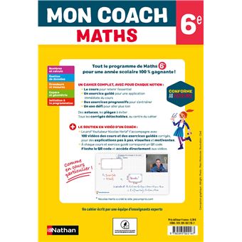 Mon coach : Maths 6ème