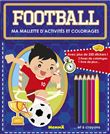 Ma mallette d'activités et coloriages Football (Fond bleu)