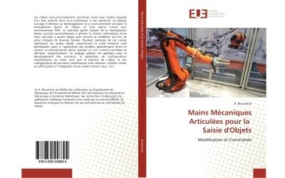 Mains mecaniques articulees pour la saisie d'objets - modeli